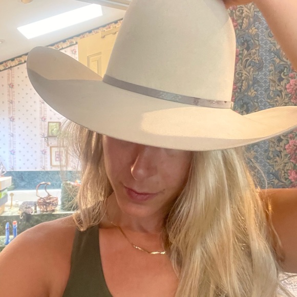 Authentic John B Stetson Cowboy Hat - Picture 3 of 11